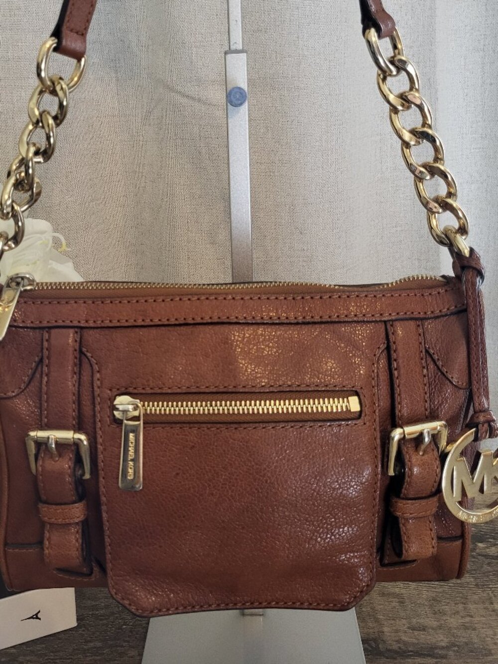 Michael Kors Leather Crossbody Bag